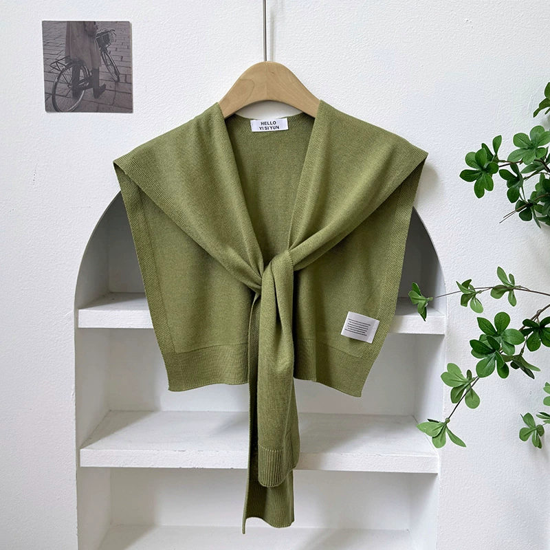 Wool Knitted Capelet view 9