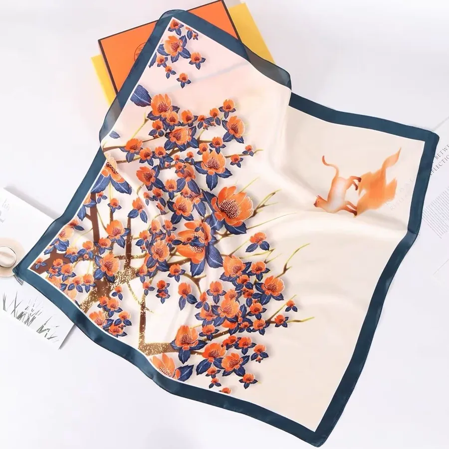 Square Silk Scarf view 3