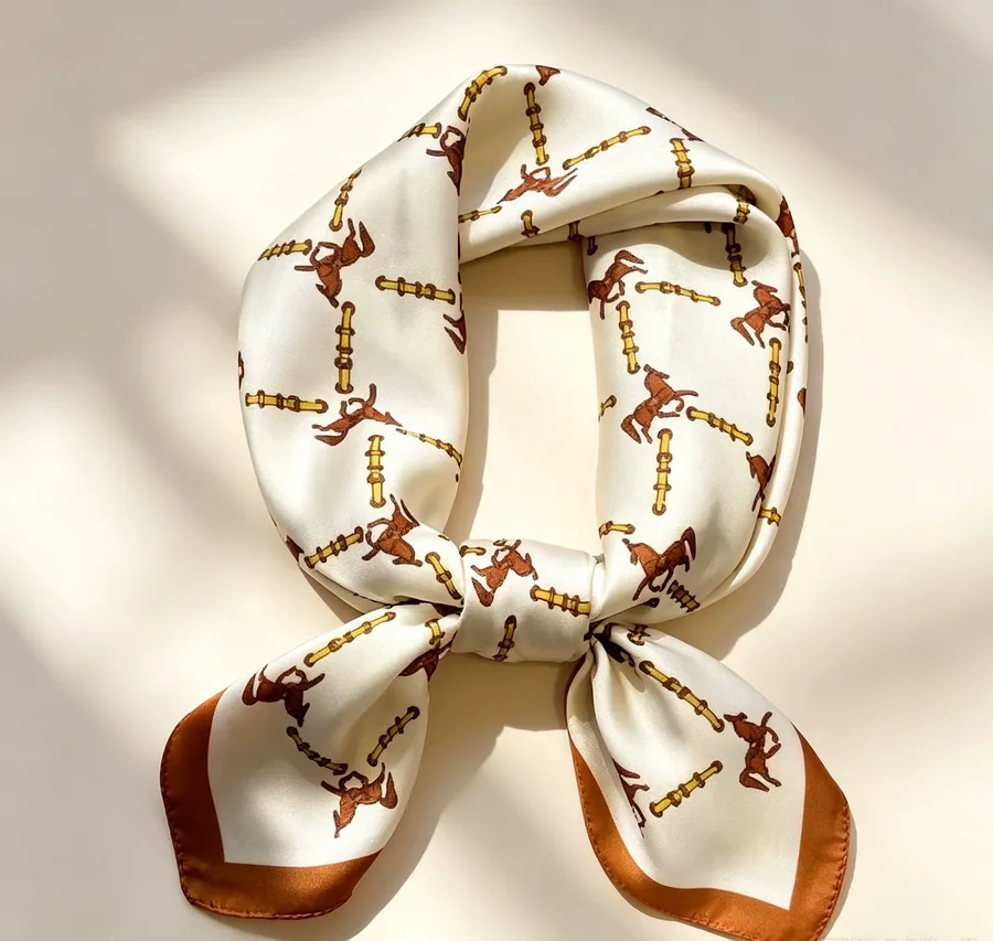 Square Silk Scarf view 6