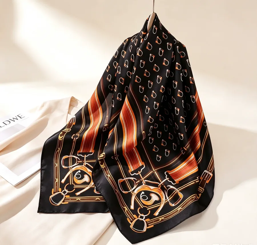 Square Silk Scarf view 7