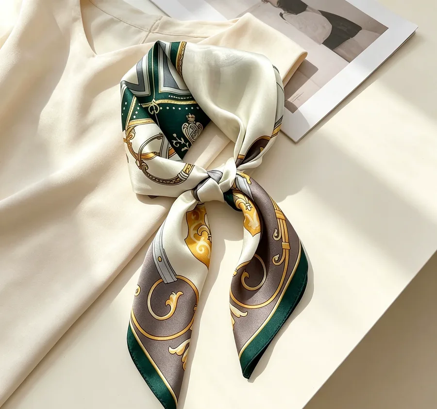 Square Silk Scarf view 8