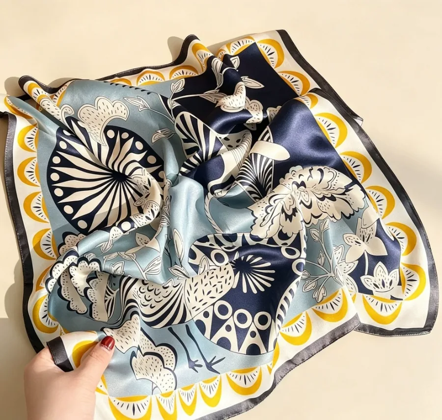 Square Silk Scarf view 10