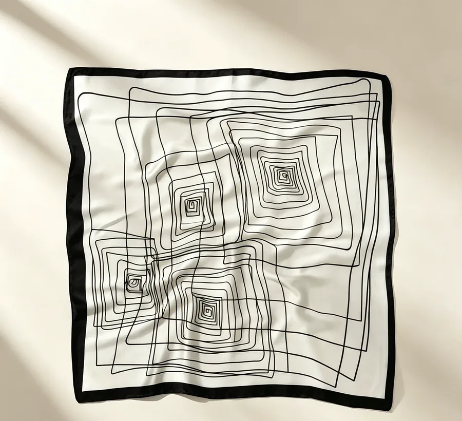 Square Silk Scarf view 12
