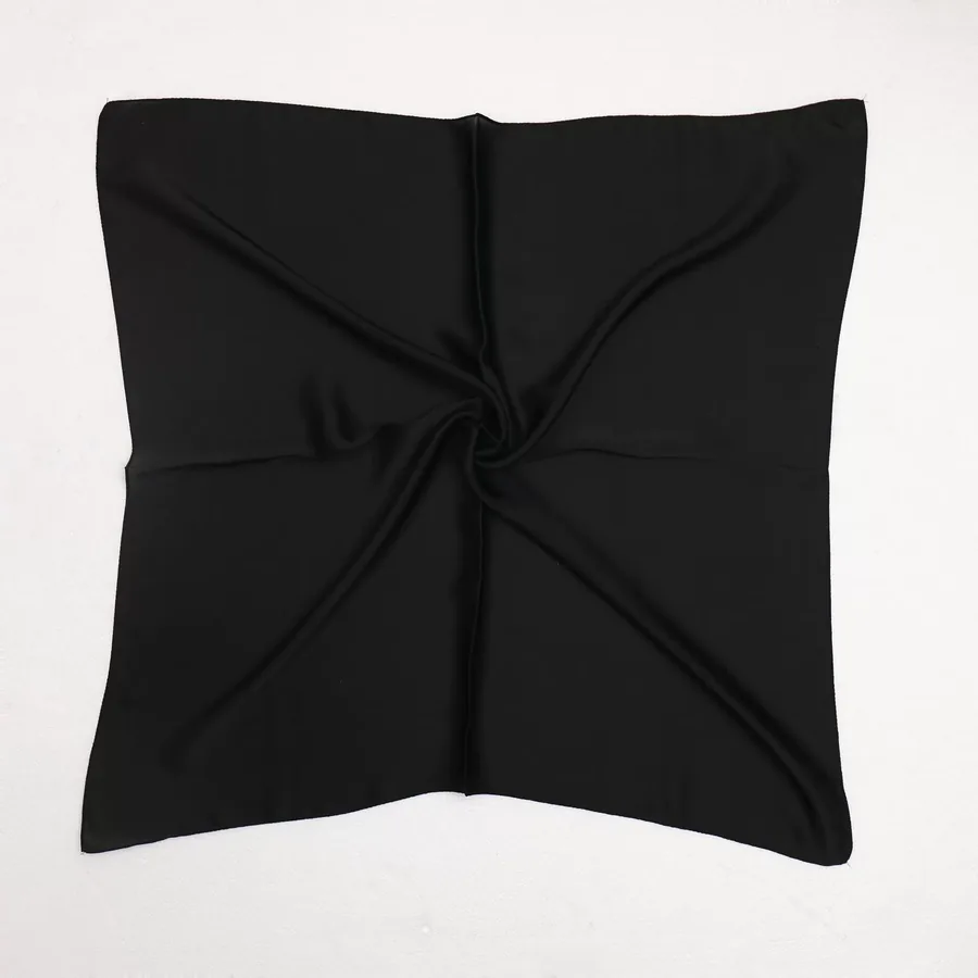 Solid Square Scarf view 3