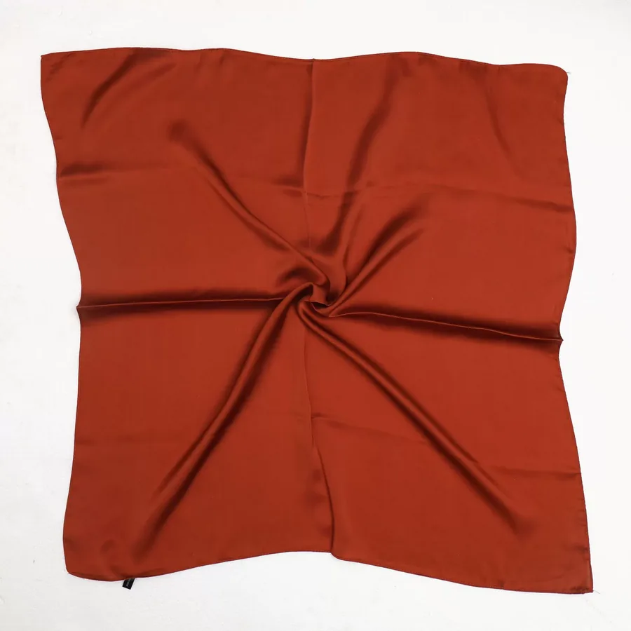 Solid Square Scarf view 4