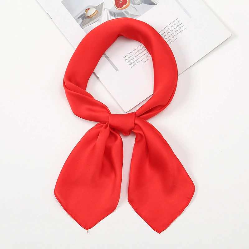 Solid Square Scarf view 6