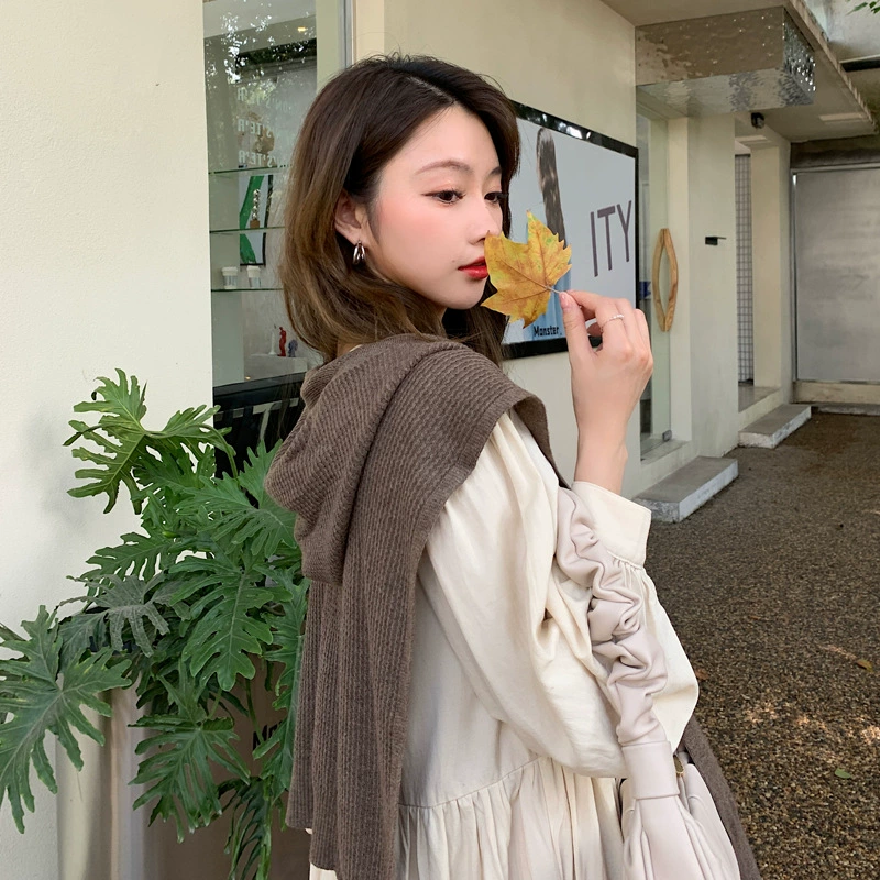 Wool Hooded Shawl view 2