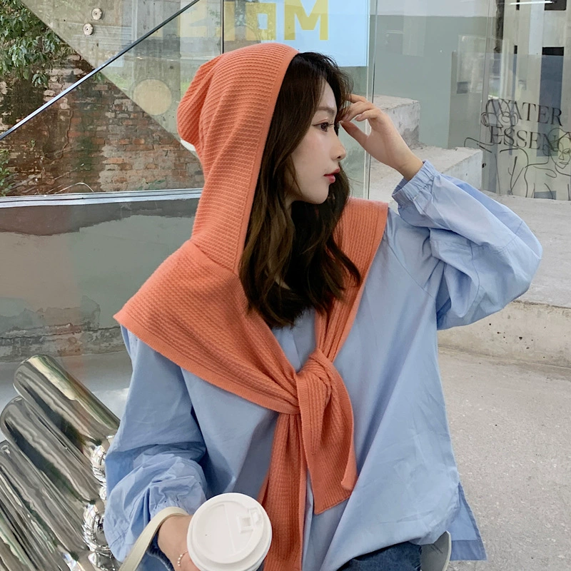 Wool Hooded Shawl view 4