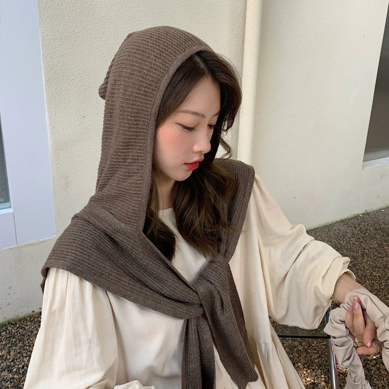 Wool Hooded Shawl view 6