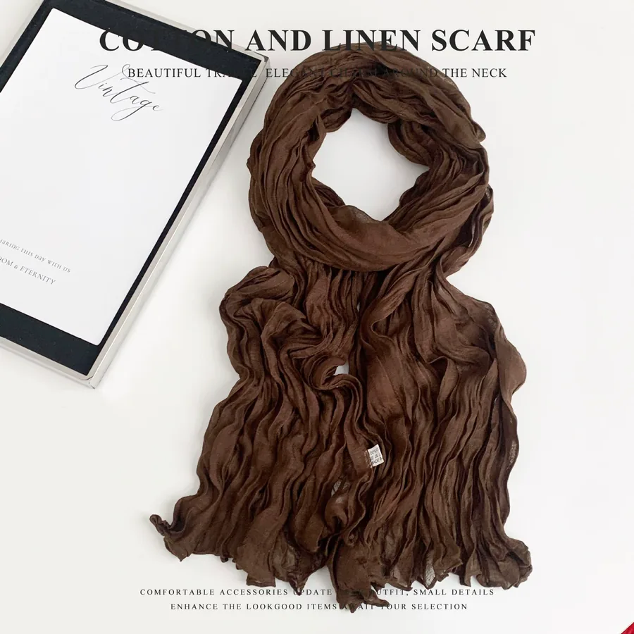 Cotton Linen Shawl view 9
