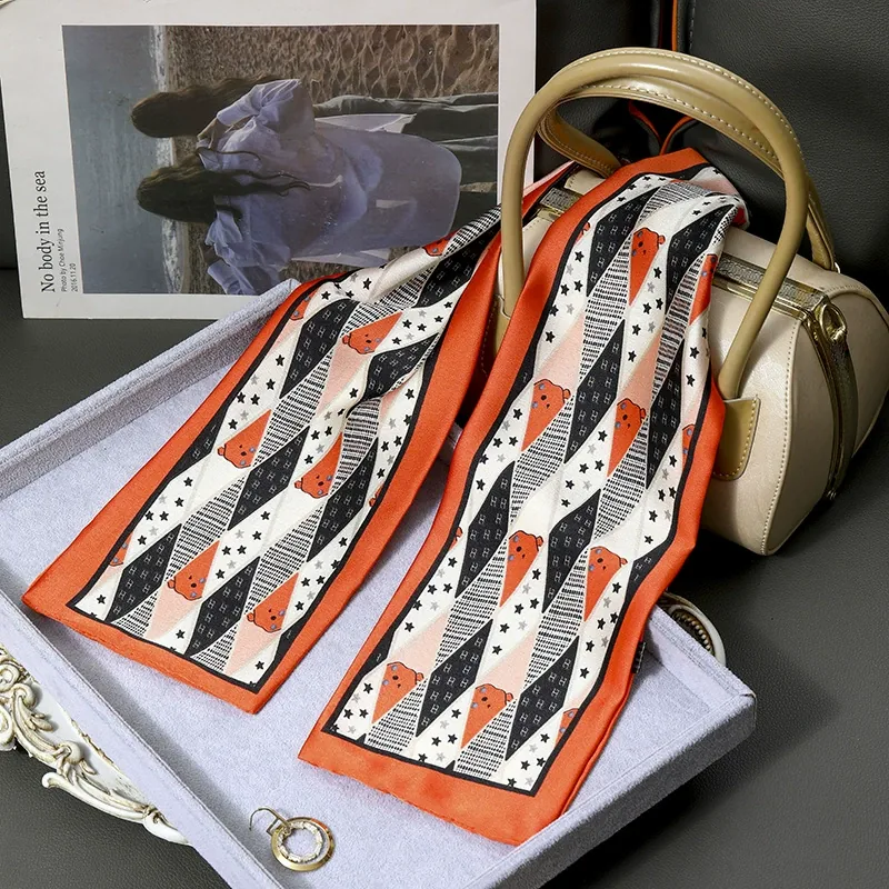 Slim Twilly Scarf view 7