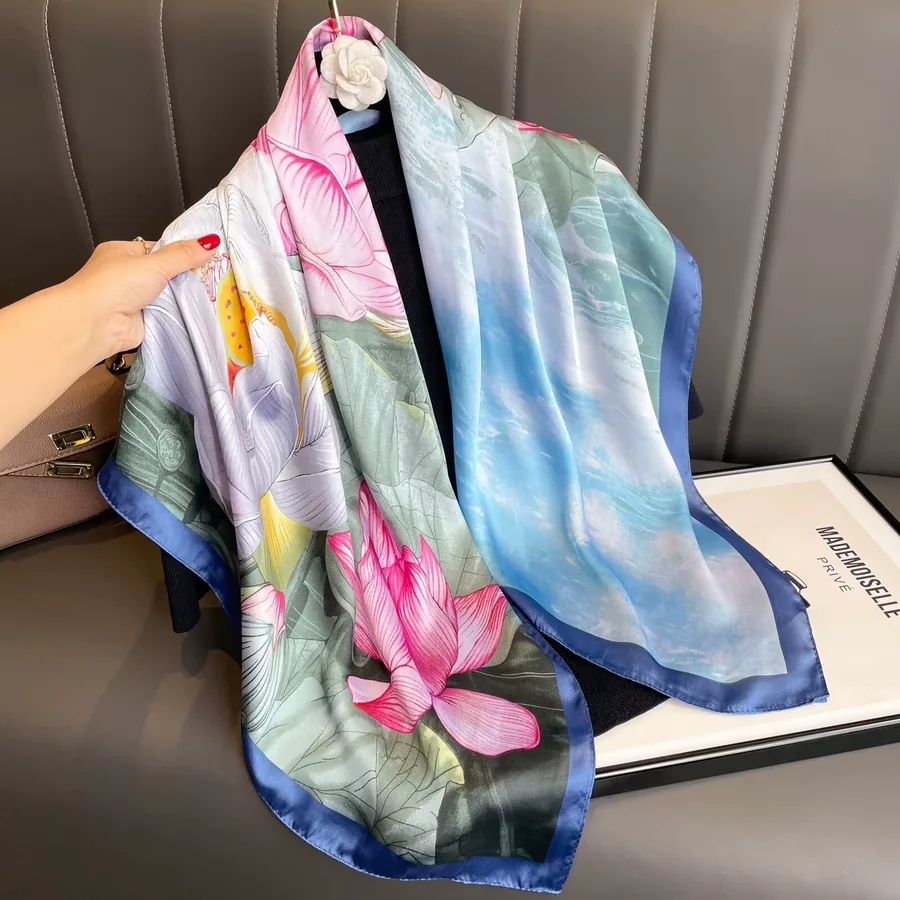 Square Silk Scarf view 3