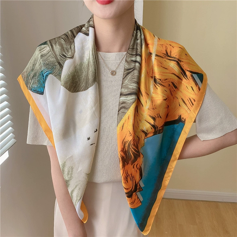 Square Silk Scarf view 6