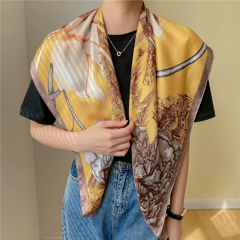 Square Silk Scarf view 7