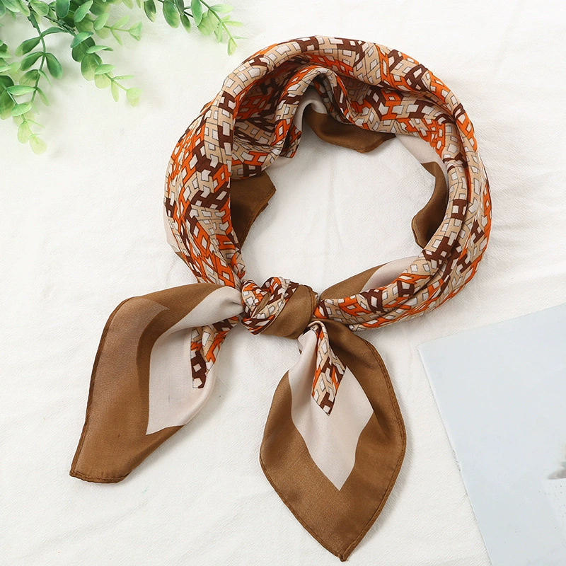 Striped Square Scarf view 2