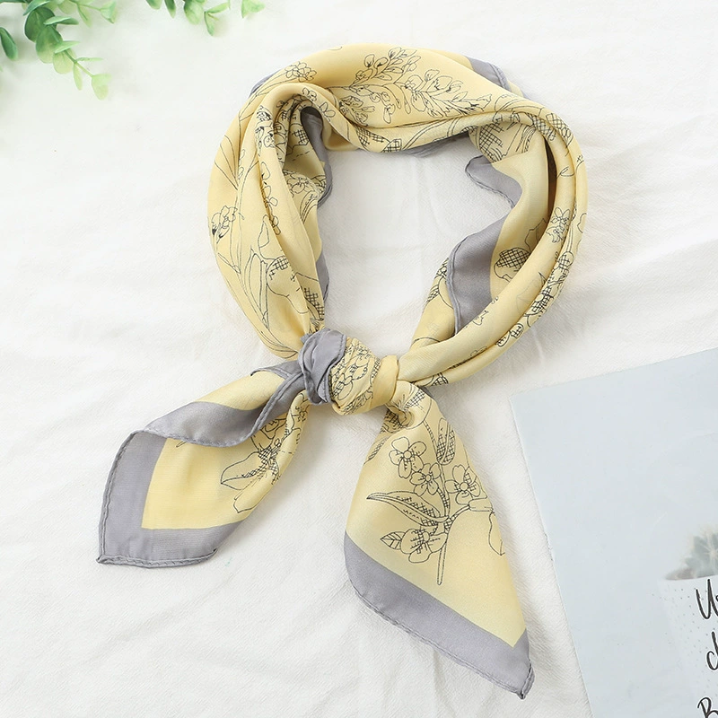 Striped Square Scarf view 6