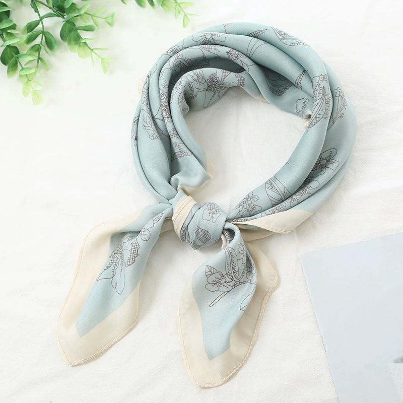 Striped Square Scarf view 7