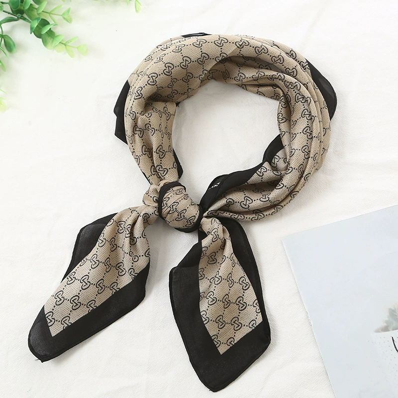 Striped Square Scarf view 11