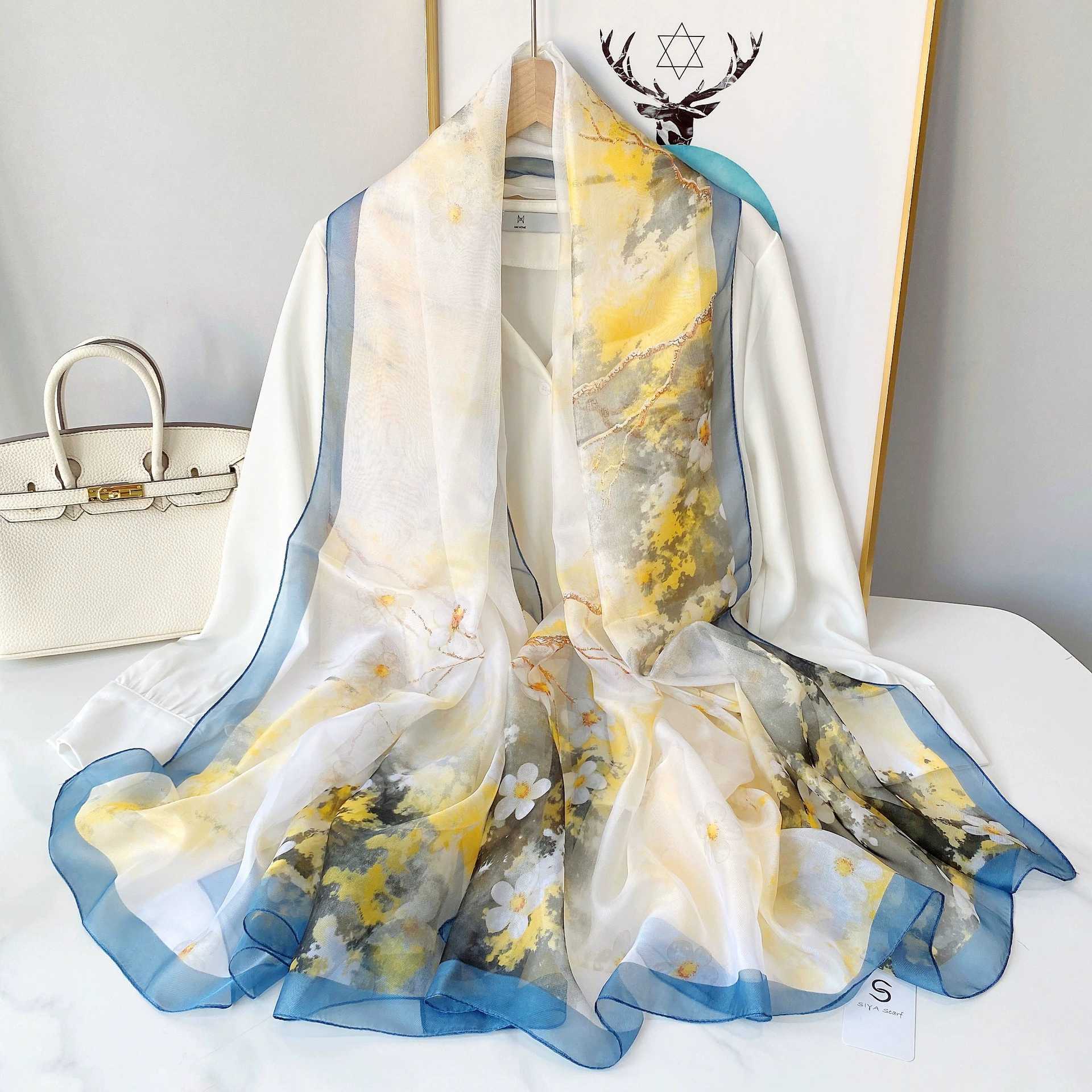Sheer Summer Shawl Wrap view 6