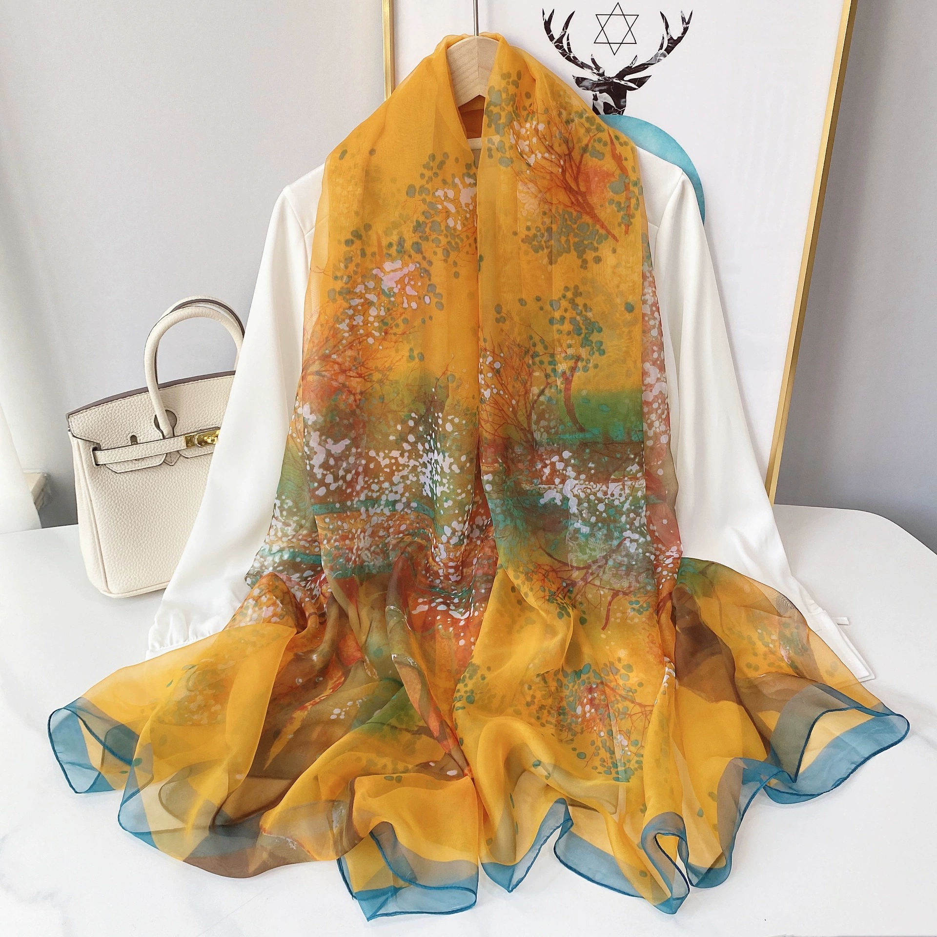 Sheer Summer Shawl Wrap view 7