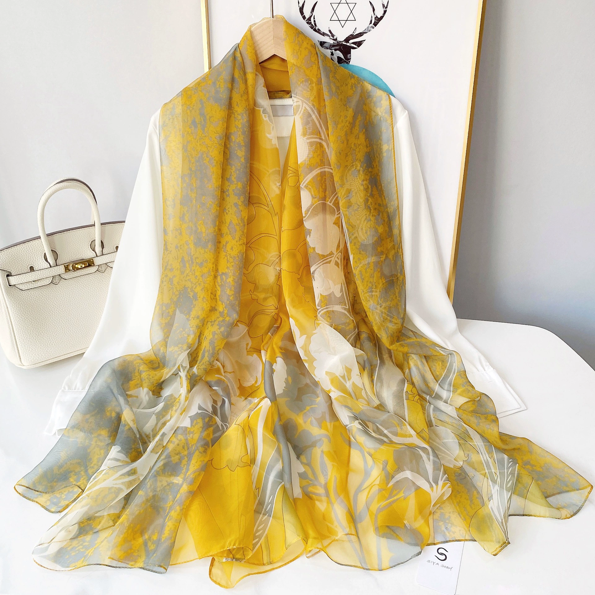 Sheer Summer Shawl Wrap view 10