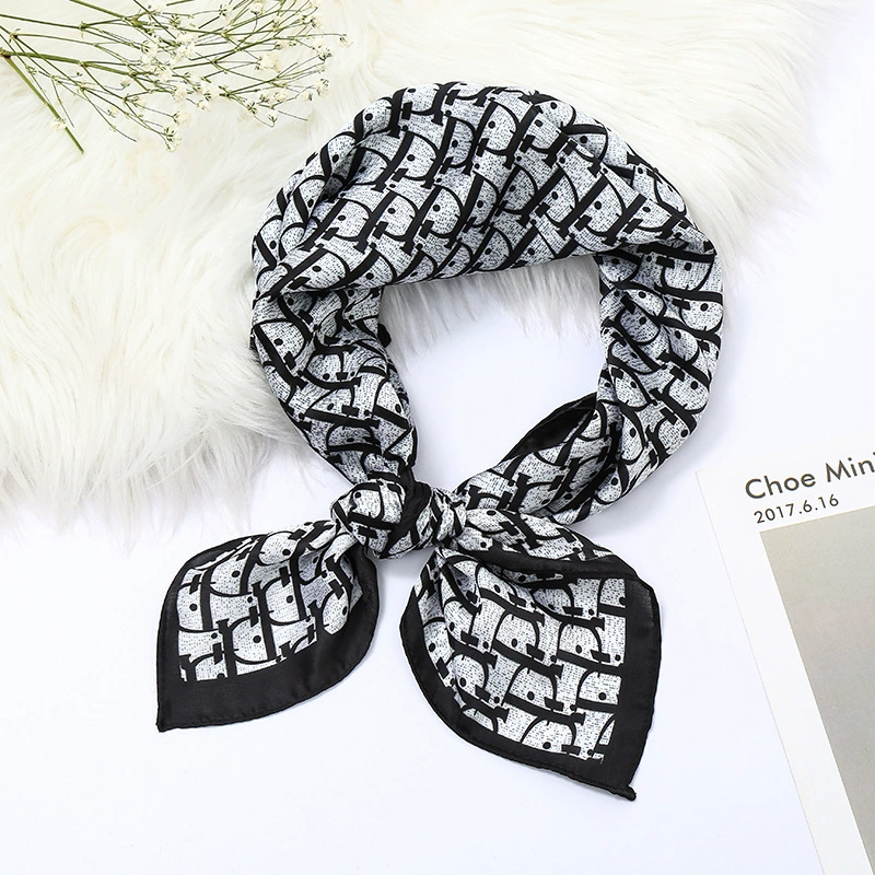 Striped Square Scarf view 7