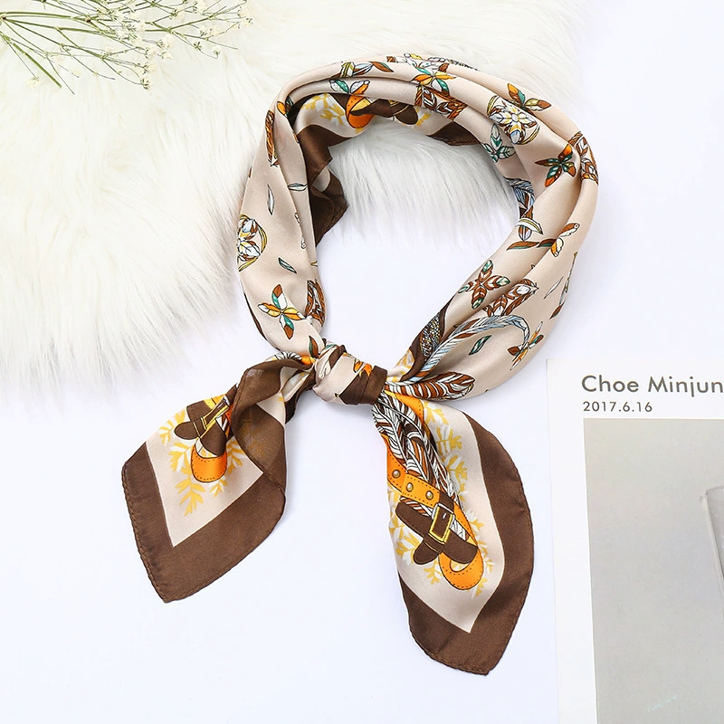 Striped Square Scarf view 9