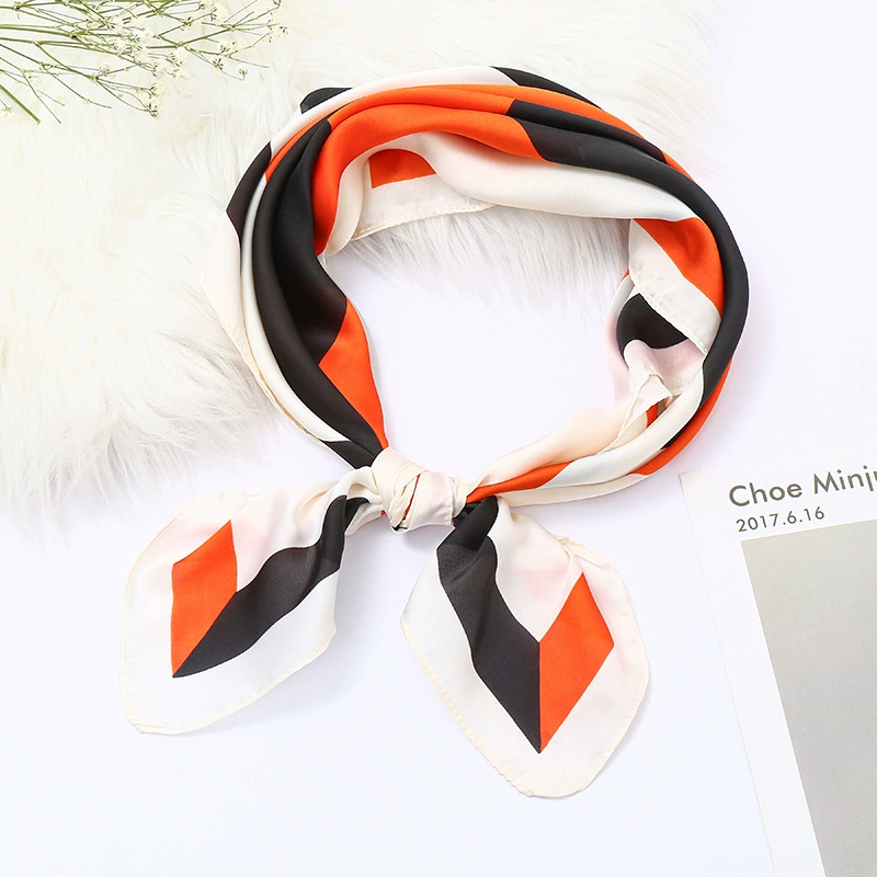 Striped Square Scarf view 12