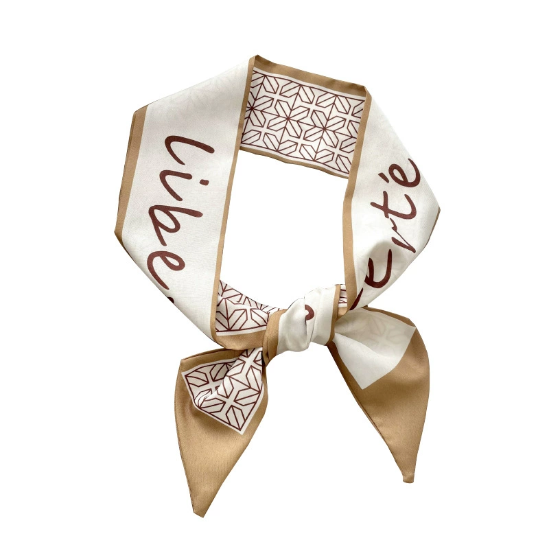 Nude Print Twilly Scarf view 5