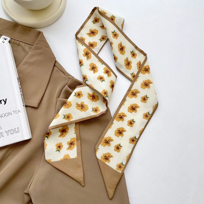 Nude Print Twilly Scarf view 8