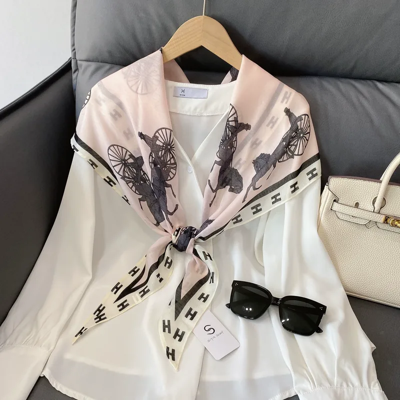 Diamond Print Long Scarf