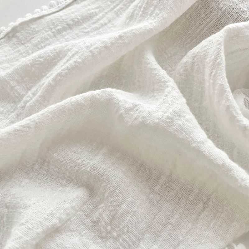 Lace Trim Triangle Scarf view 4