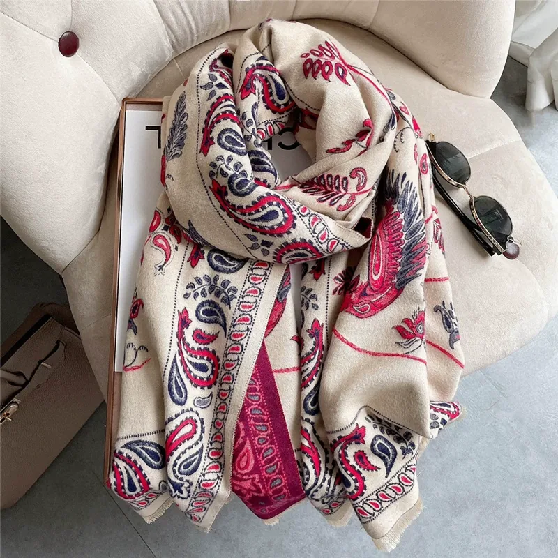 Faux Cashmere Wrap view 8