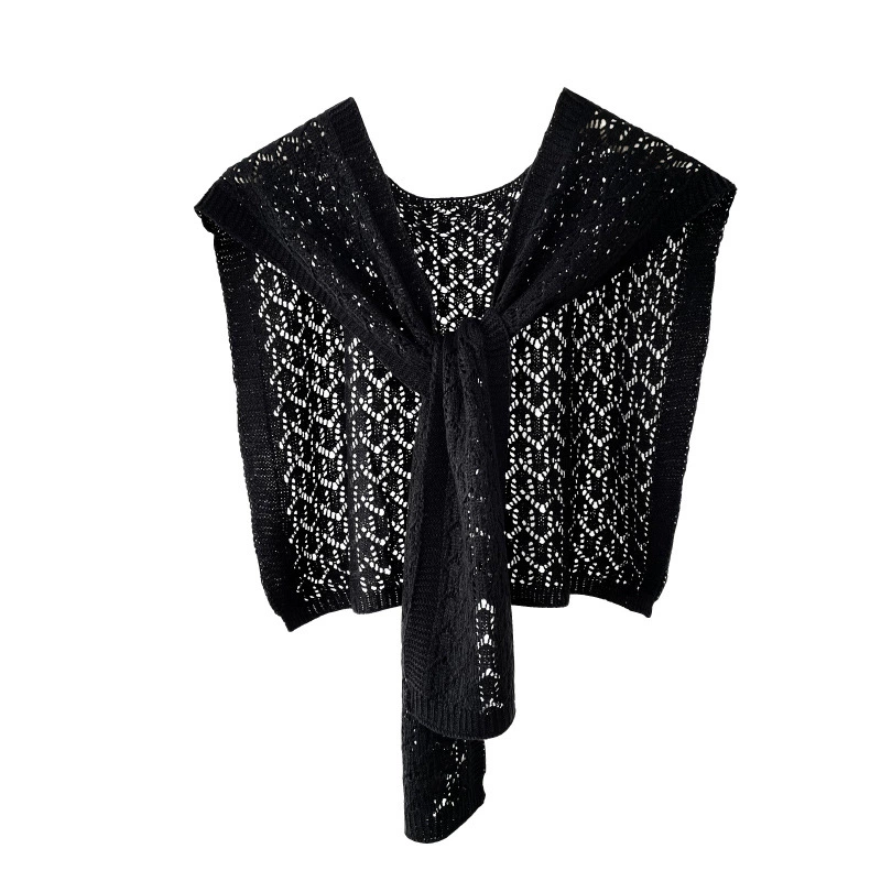 Knitted Capelet Shawl view 5