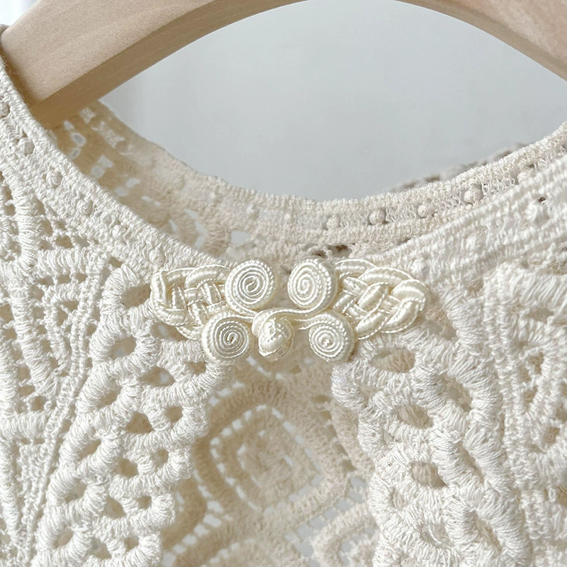 Lace Crochet Capelet view 3