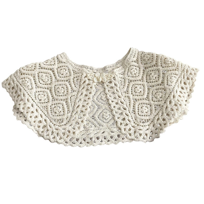 Lace Crochet Capelet view 5