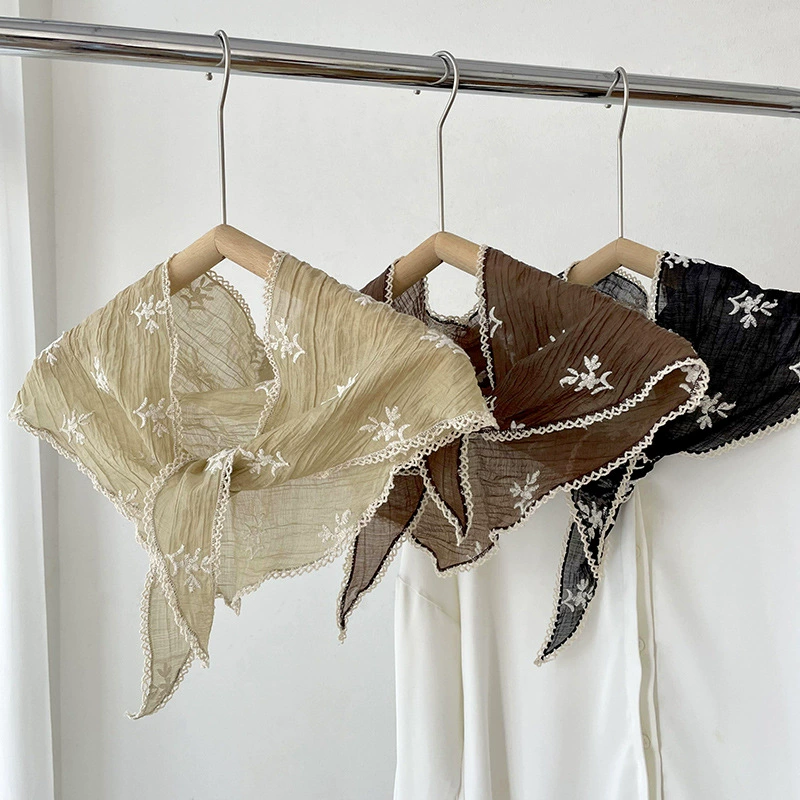 Lace Triangle Scarf view 2