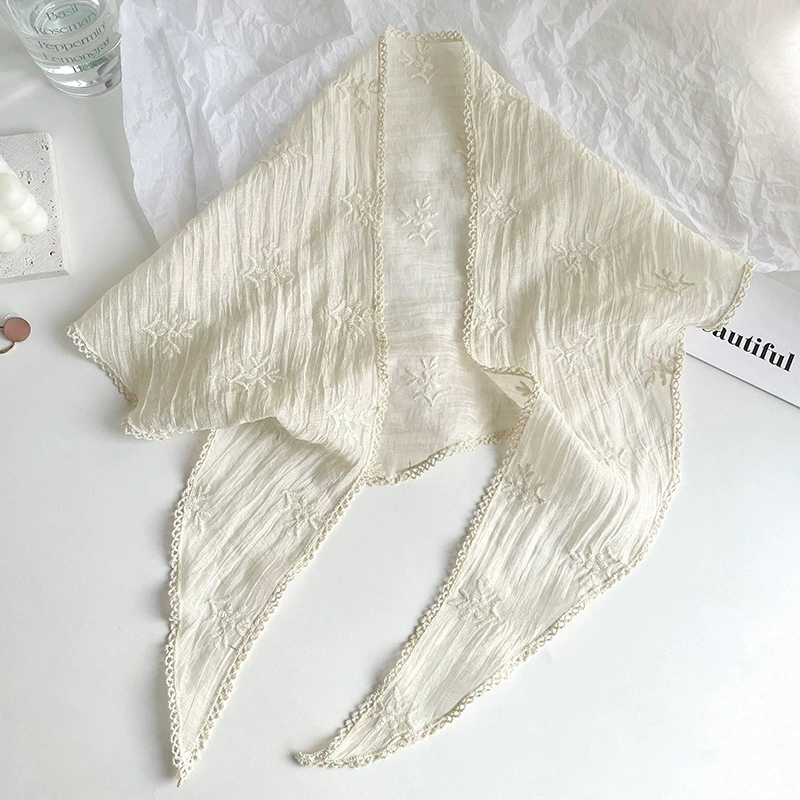 Lace Triangle Scarf view 3