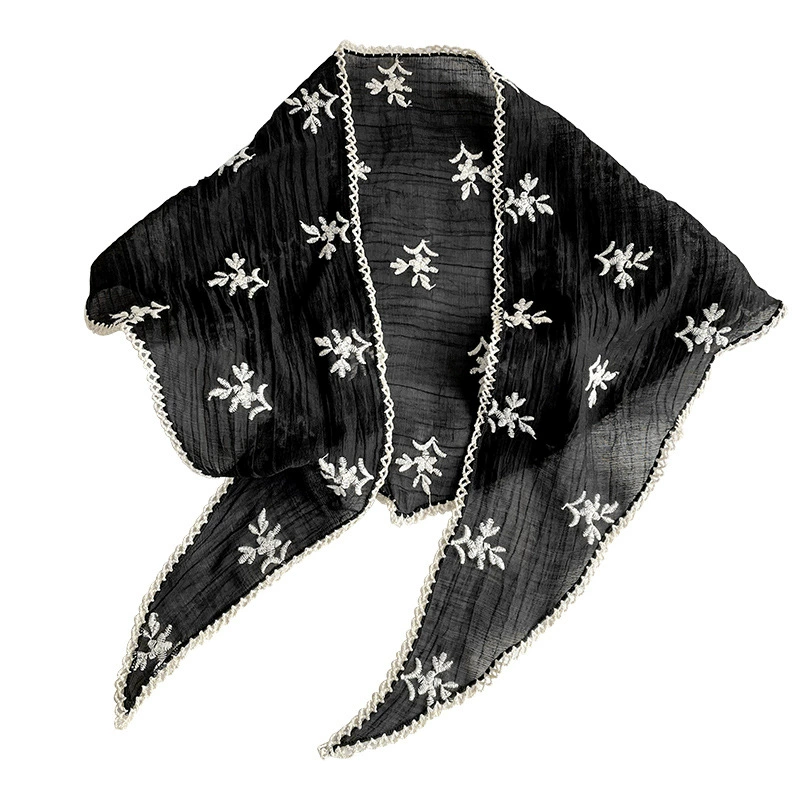 Lace Triangle Scarf view 5