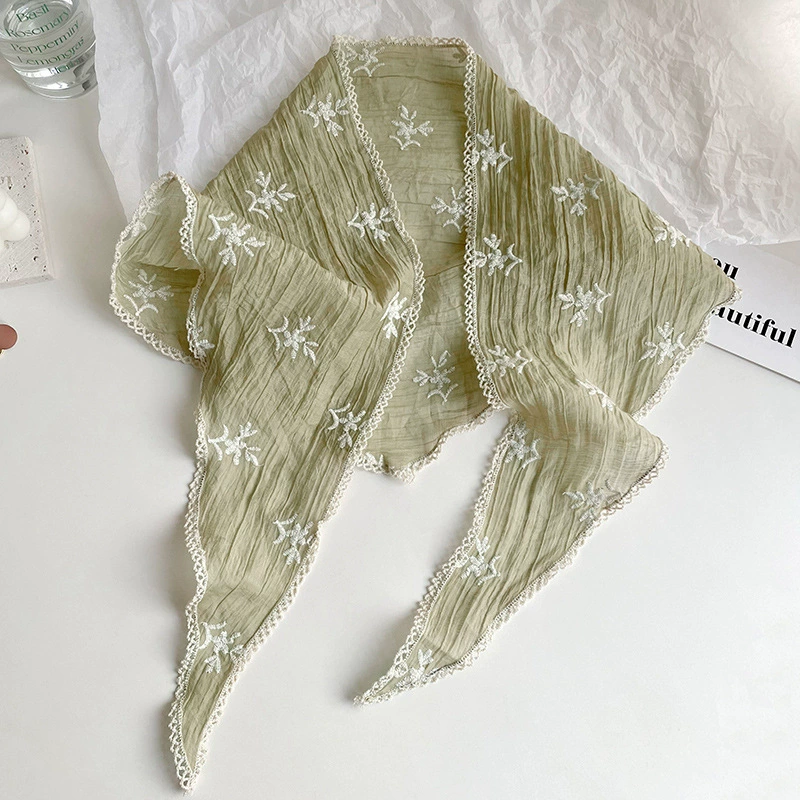 Lace Triangle Scarf view 9