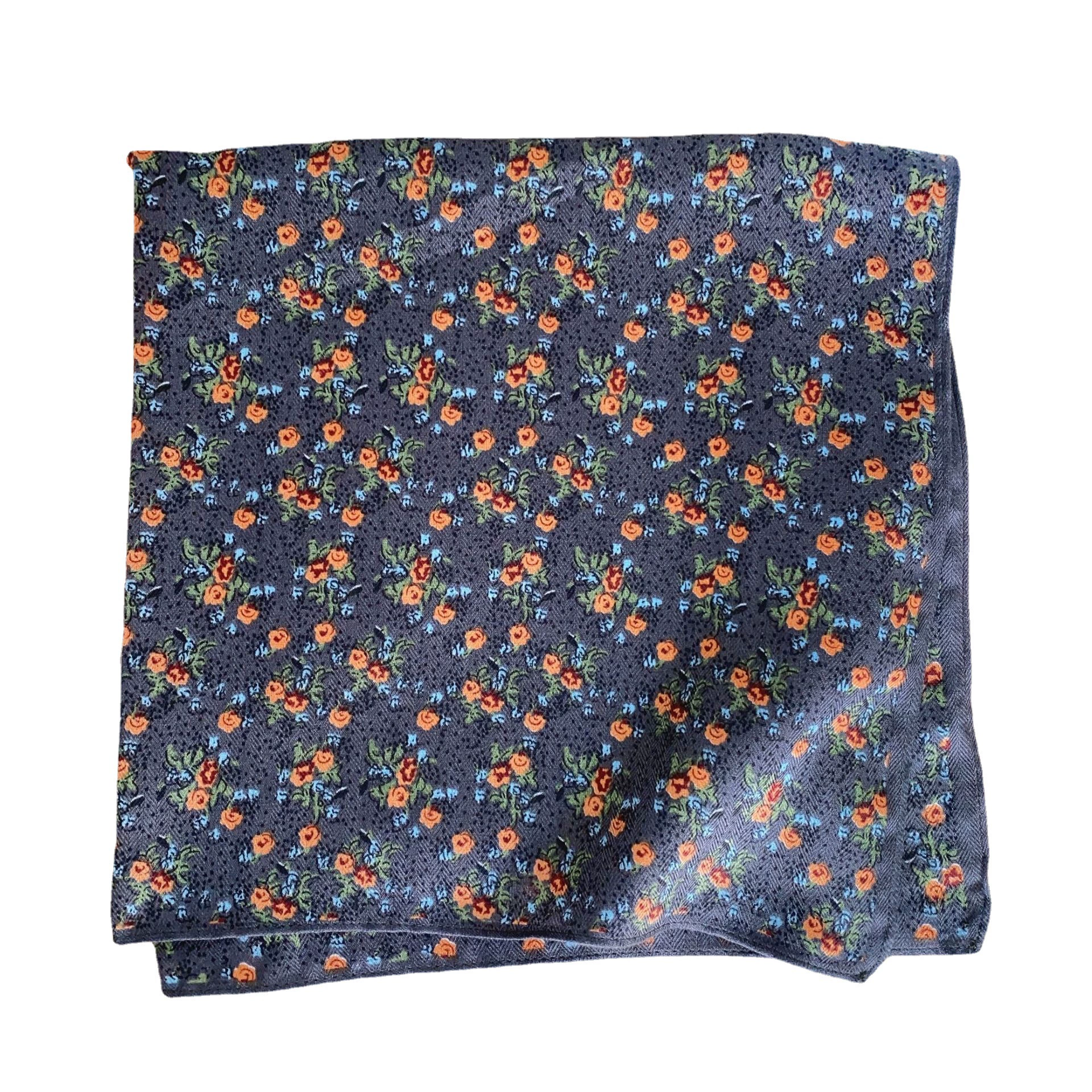 Floral Print Square Scarf view 5