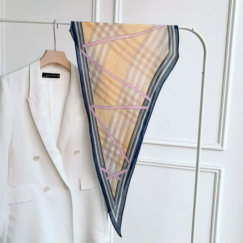 Printed Chiffon Neck Scarf