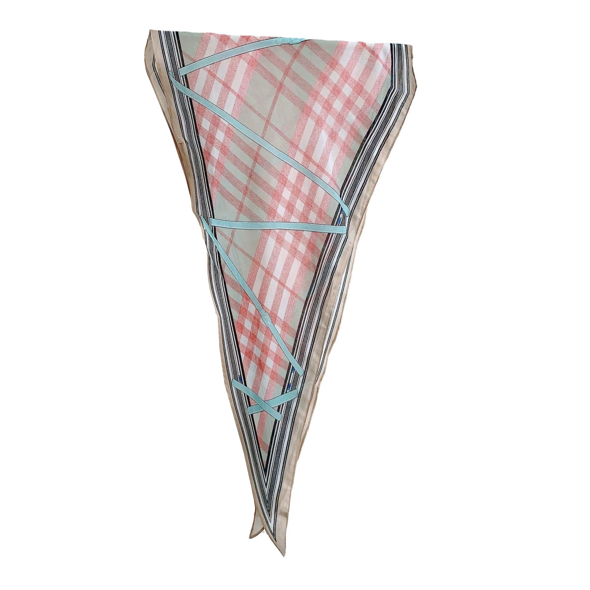 Printed Chiffon Neck Scarf view 5