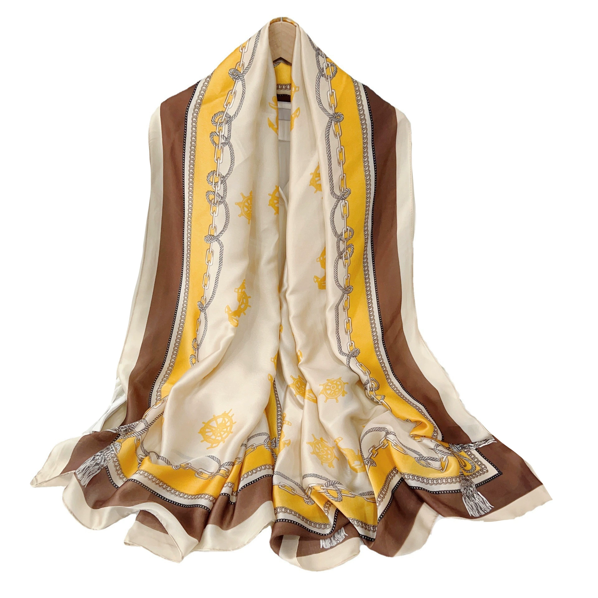 Foulard de plage en mousseline imprimé view 5
