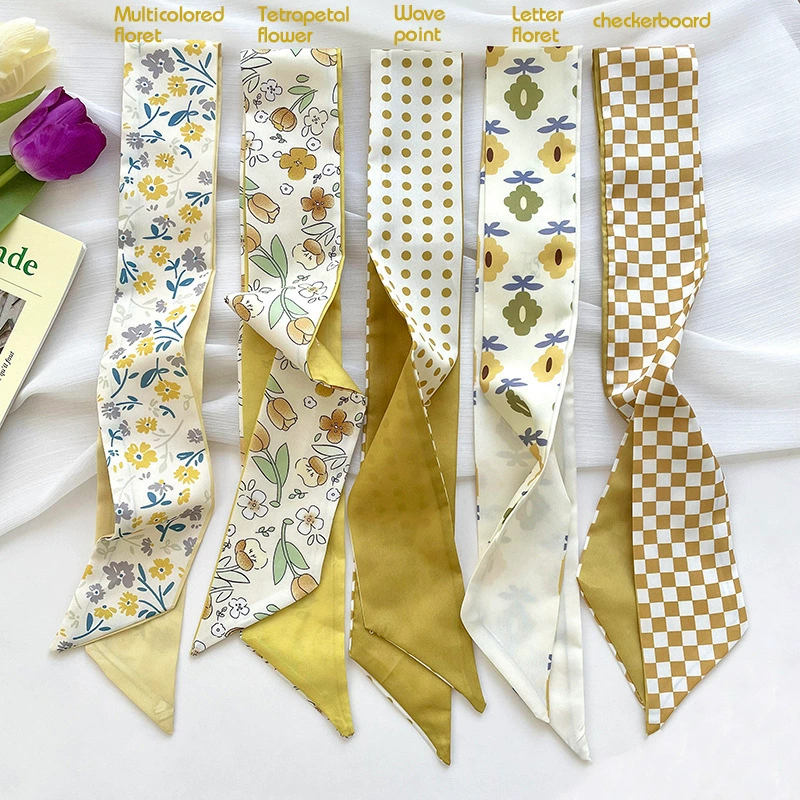 Yellow Twilly Scarf