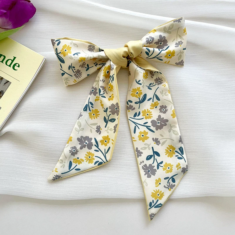 Yellow Twilly Scarf view 7