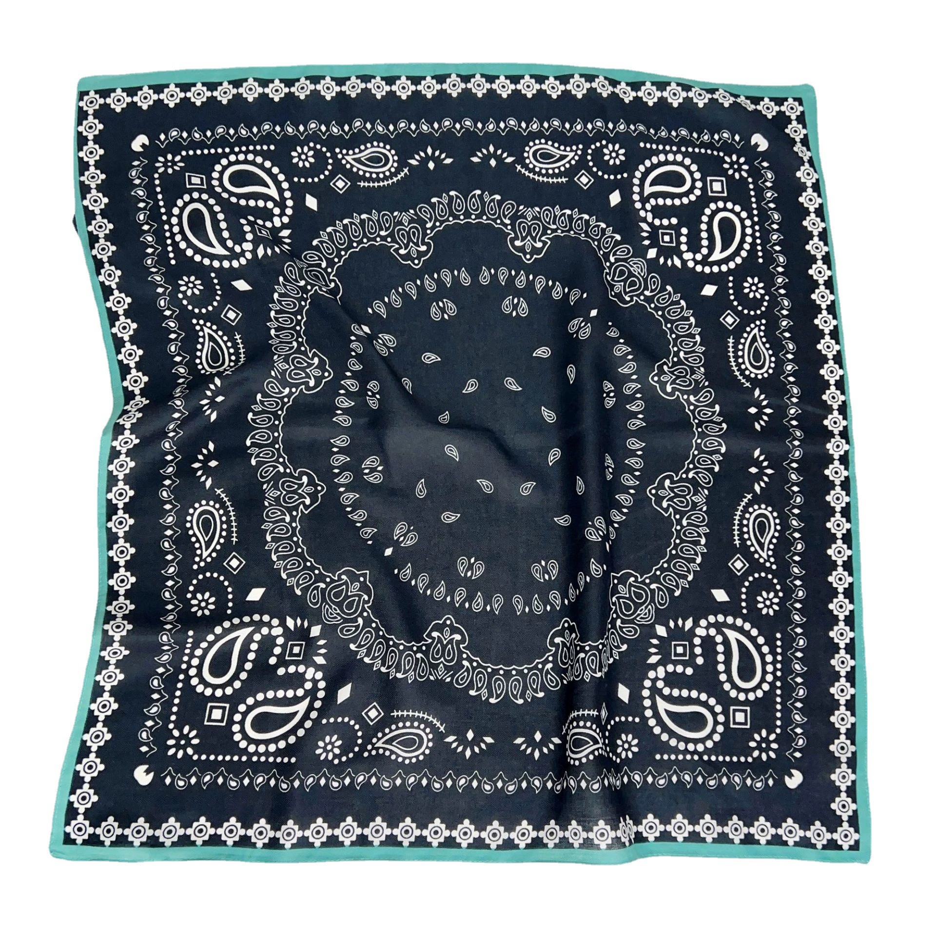 70cm Paisley Square Scarf view 5