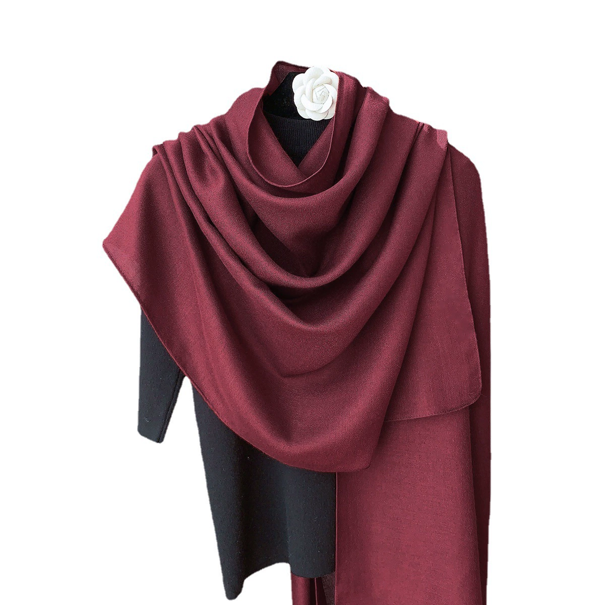 Cotton-Linen Long Scarf view 5