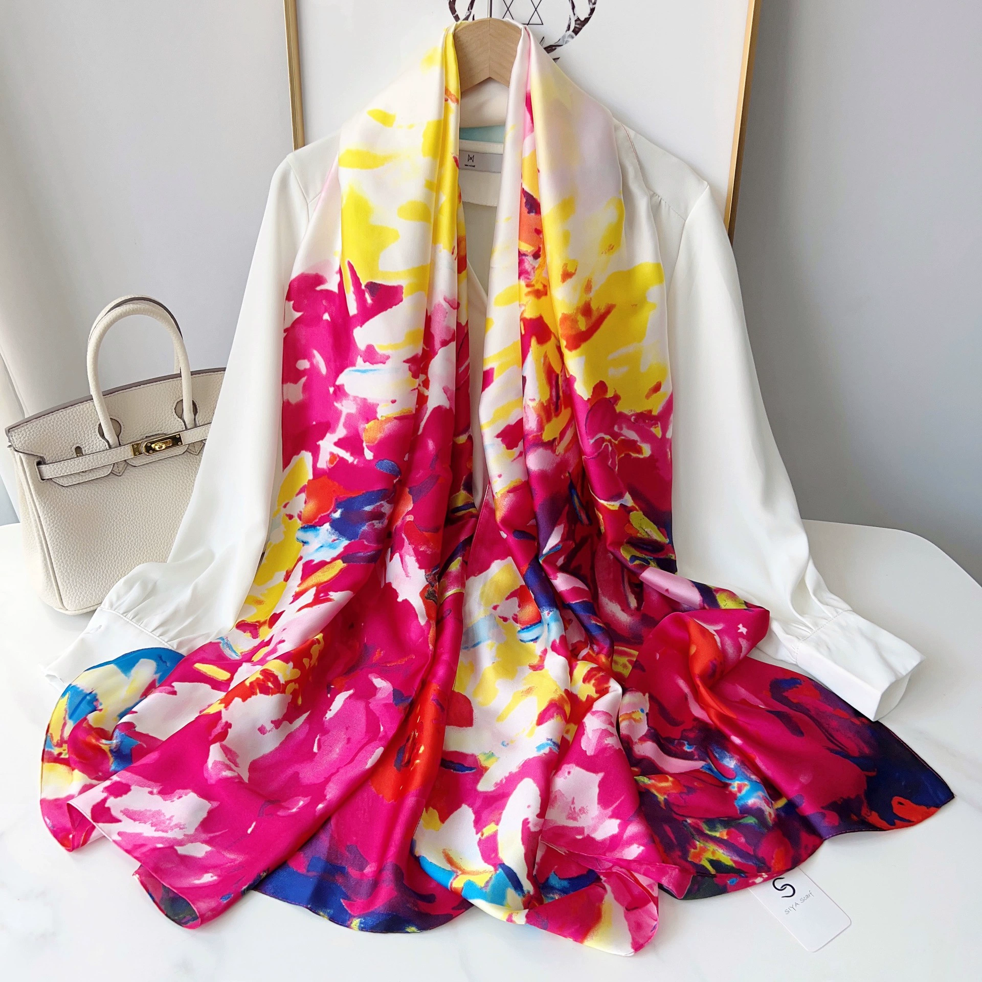 Foulard de plage en voile view 7