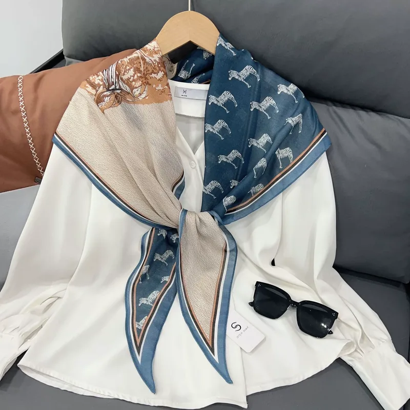 Horse Print Neck Scarf